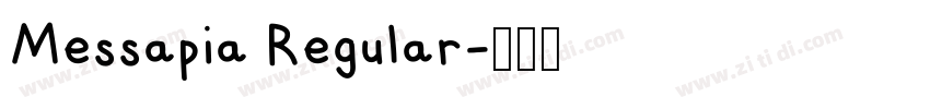 Messapia Regular字体转换
